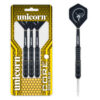 Unicorn Core Black Brass 2 Steel Darts 20g